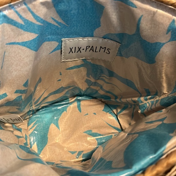 Beachly XIX Palms Shorebreak Woven Jute Backpack Bag Picnic Cooler NWT - Picture 9 of 9